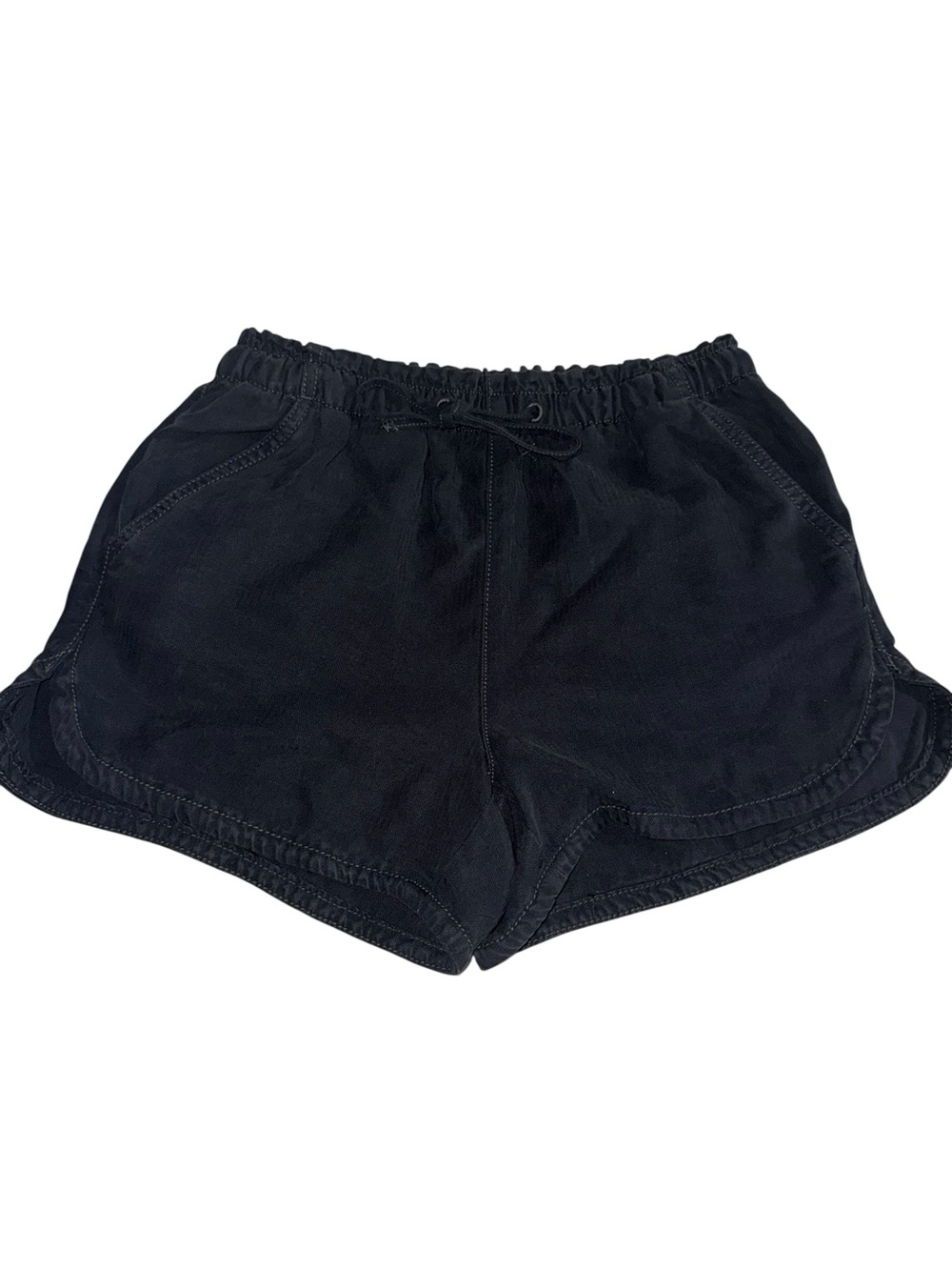 American‎ Eagle Outfitters Black Elastic Waist Athletic Shorts